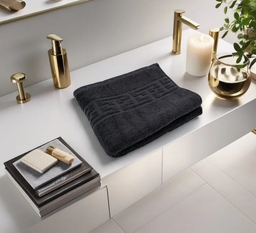 Prosop de baie din bumbac pieptanat 100%